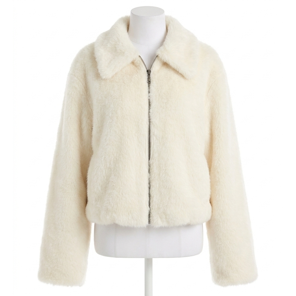 NEW STEVE MADDEN evanie coat in cream
